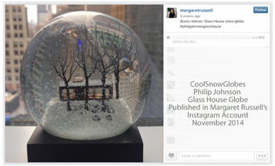 Margaret Russell adds SnowGlobe post on Instagram