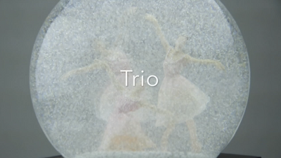 Trio Snow Globe