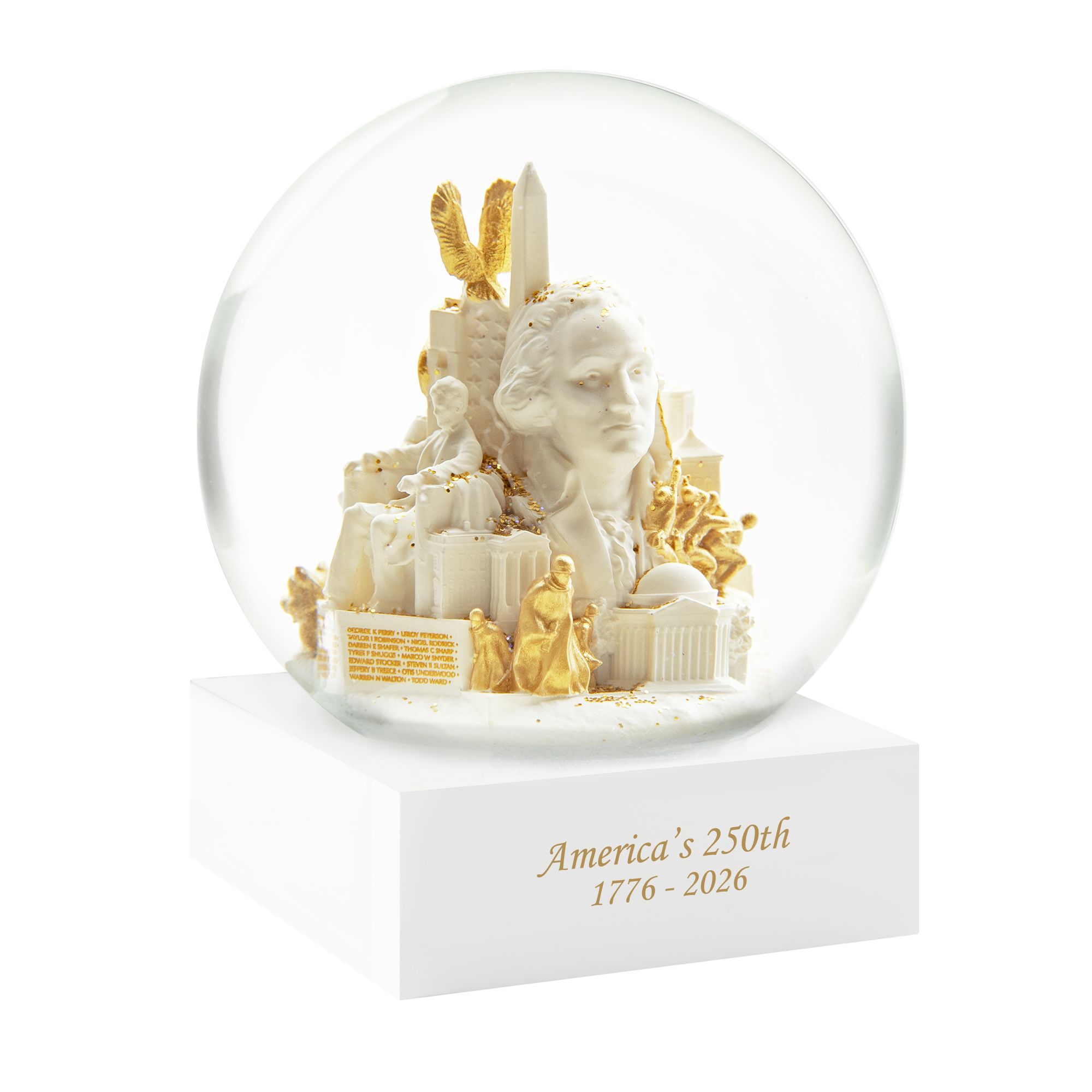 America's 250th Anniversary Snow Globe – CoolSnowGlobes