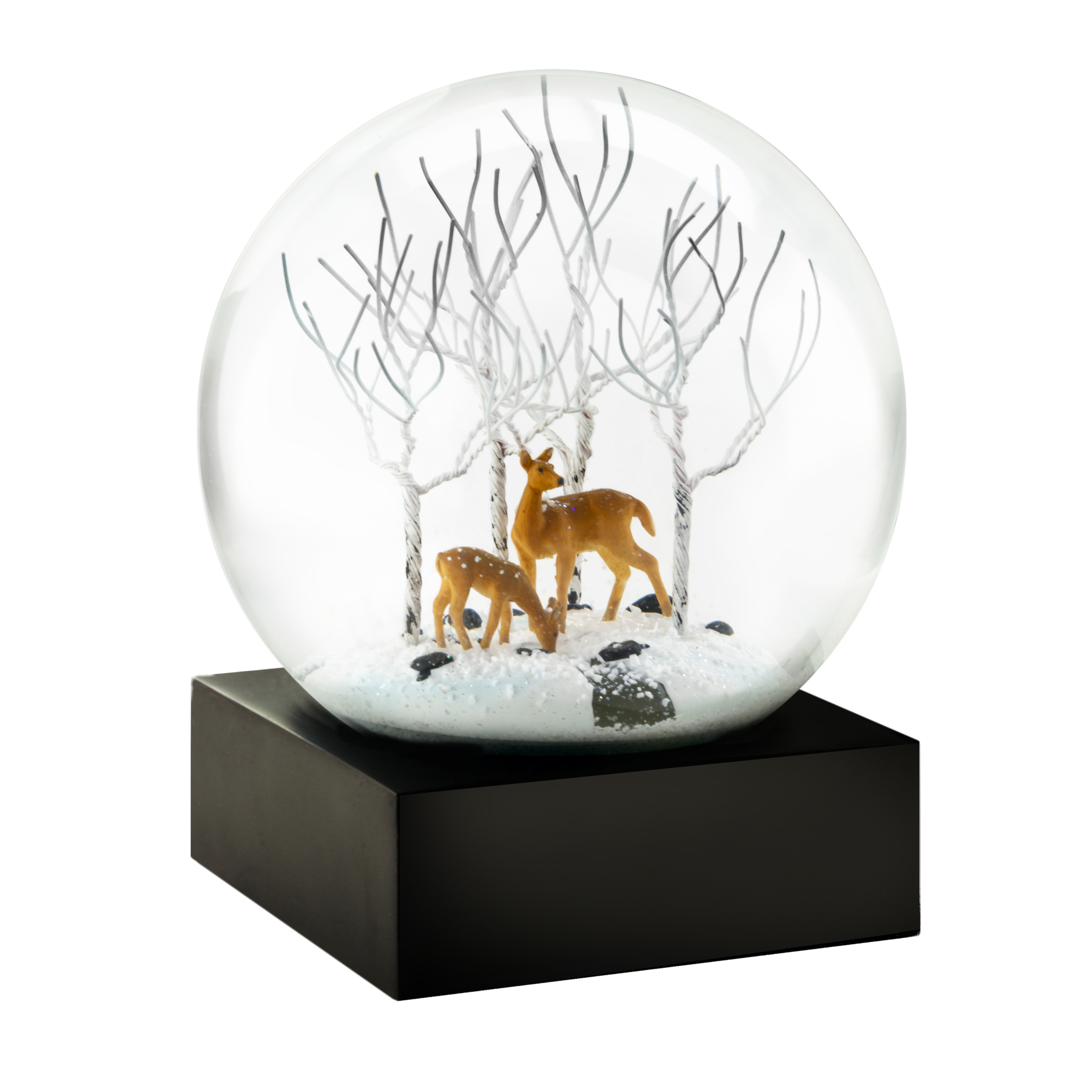 Deer in Woods Snow Globe | CoolSnowGlobes