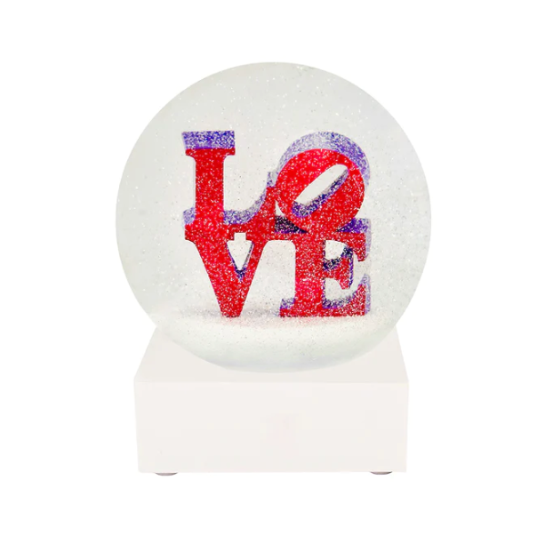 LOVE Snow Globe by Robert Indiana