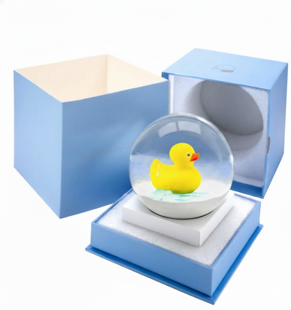 Rubber Duck Snow Globe