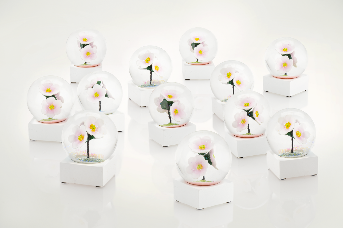 Blossom To-Go Mini Snow Globes (Sold in Sets of 12)