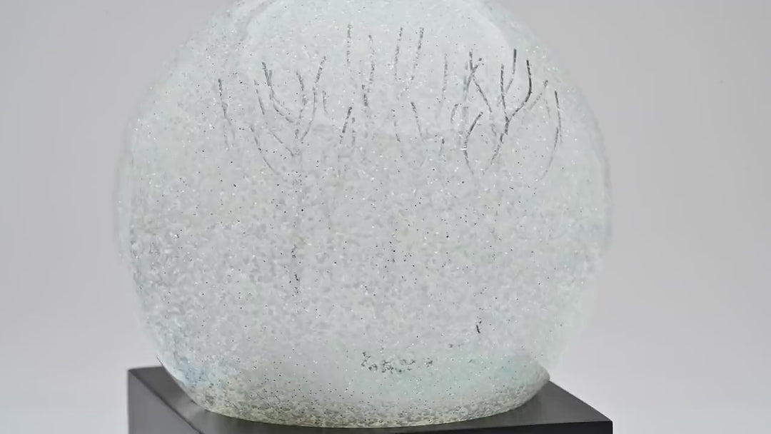 置物 CoolSnowGlobes Crystal