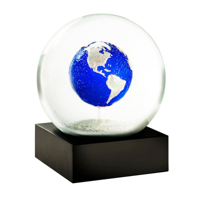 CoolSnowGlobes Big Blue Marble Snow Globe