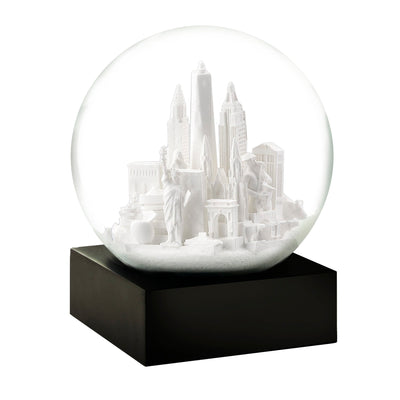 CoolSnowGlobes NYC White Snow Globe